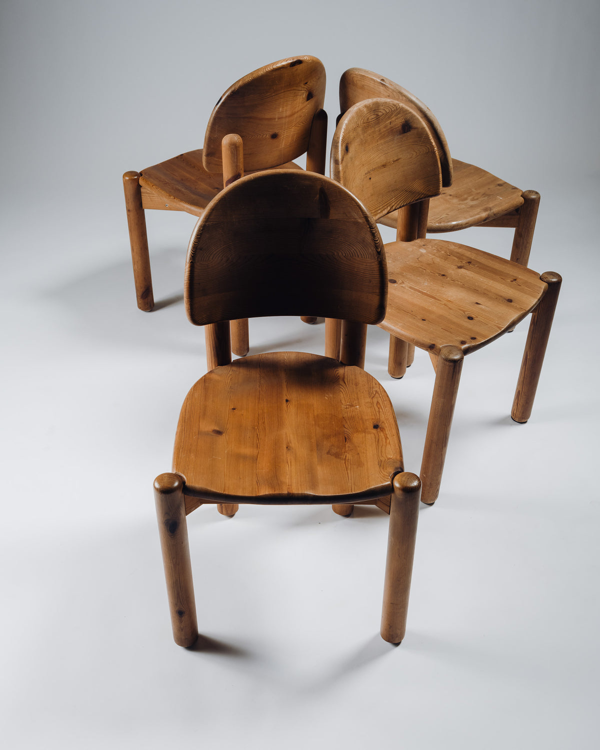 CHAISE EN PIN, RAINER DAUMILLER, HIRTSHALS SAVVÆRK, 1970s