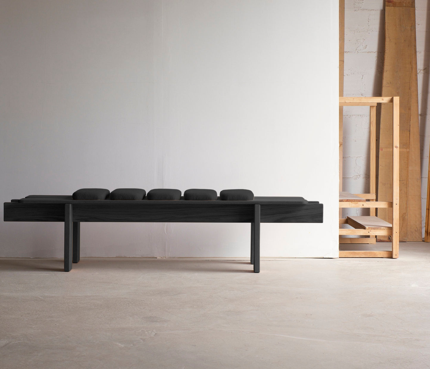 Black Ueno bench