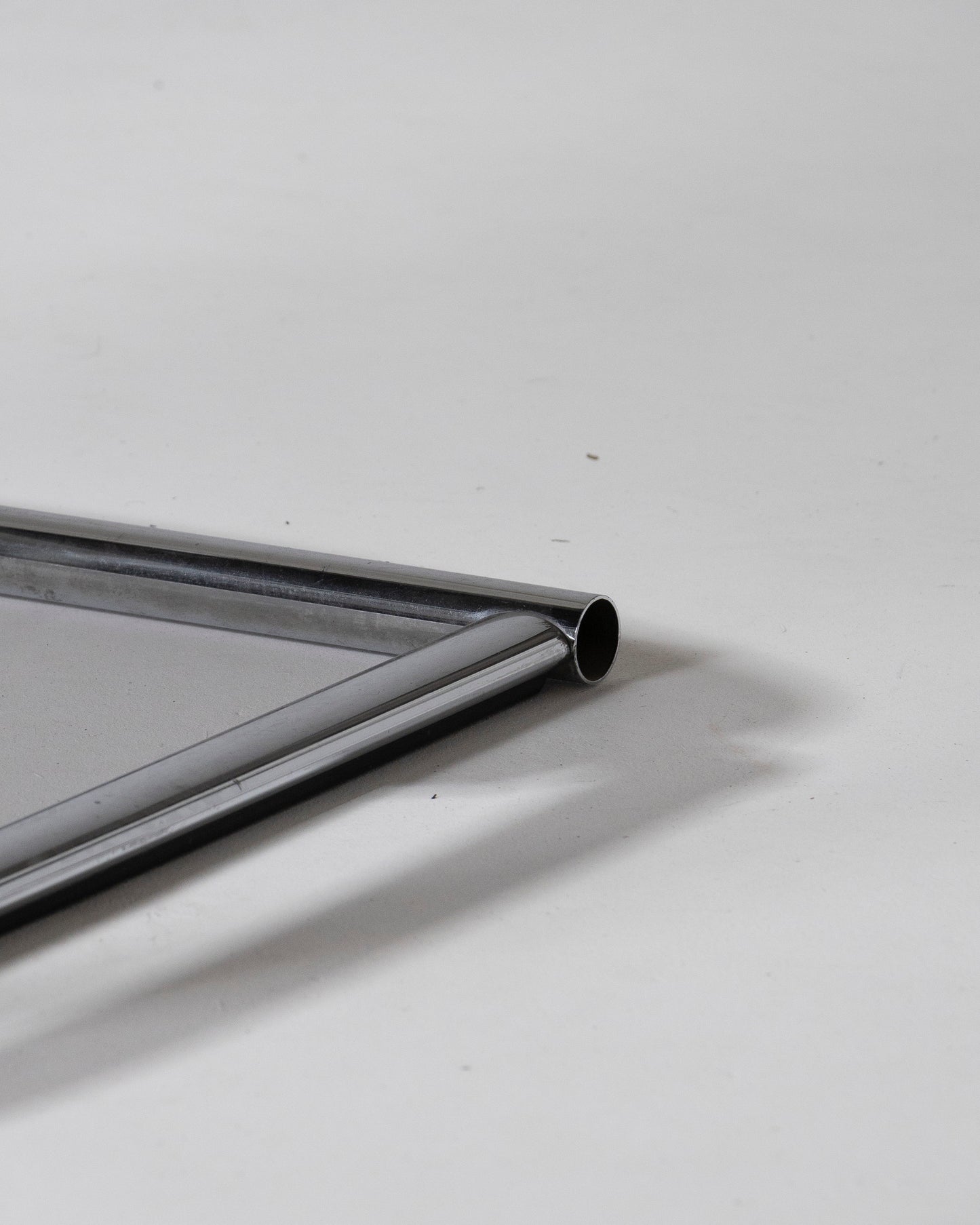 FAUTEUIL DE BUREAU EN CUIR ET CHROME, MARTIN STOLL, 1970s