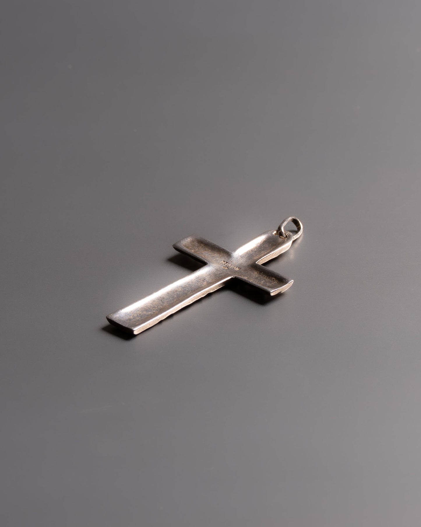 950 SILVER ART DECO CROSS PENDANT, 1930s
