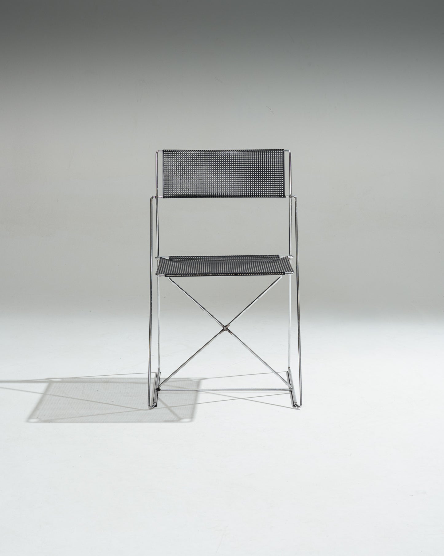 PAIR OF 'X-LINE' CHAIRS, NIELS JORGEN HAUGESEN, 1970s