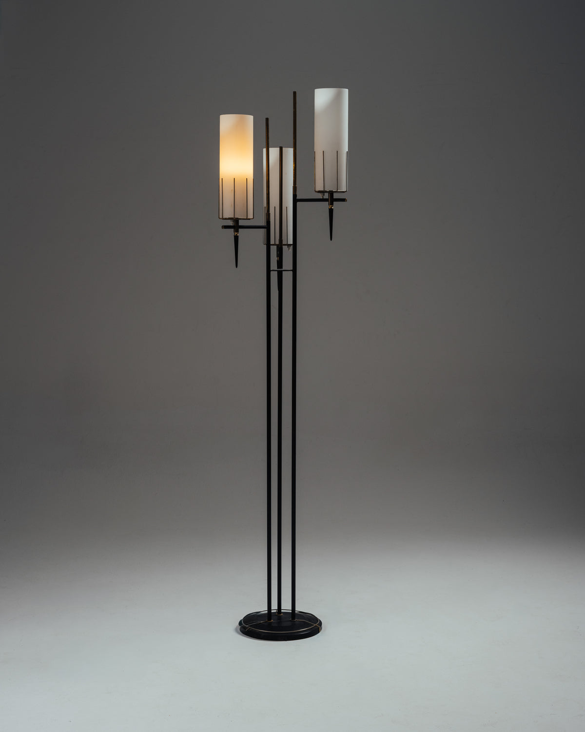 THREE-BRANCH FLOOR LAMP, ARLUS HOUSE, 1950s