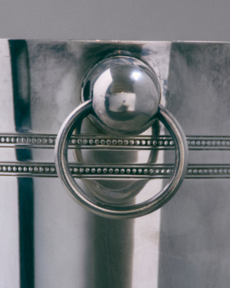 SILVER-PLATED CHAMPAGNE BUCKET, 1950s