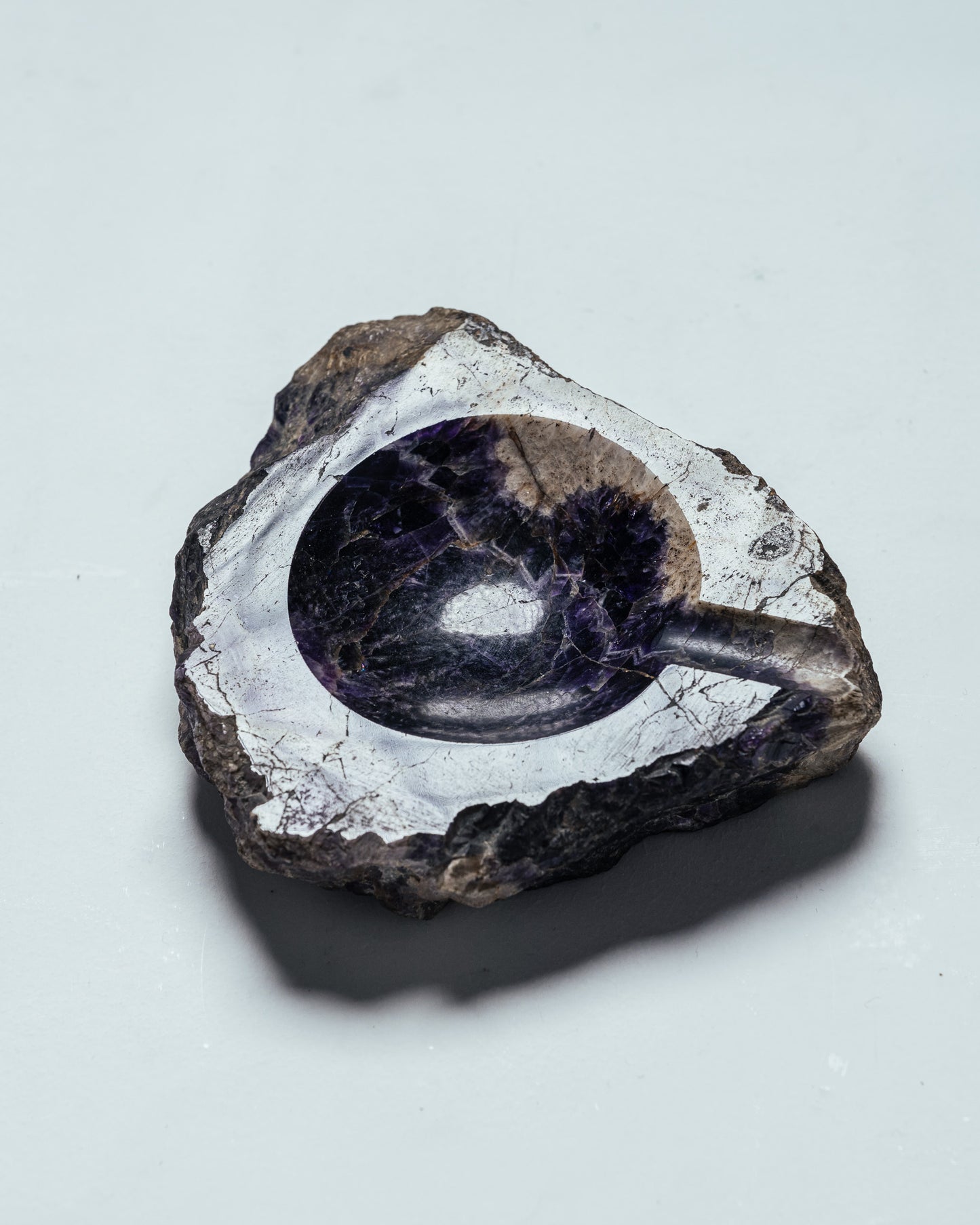 CENDRIER EN AMÉTHYSTE