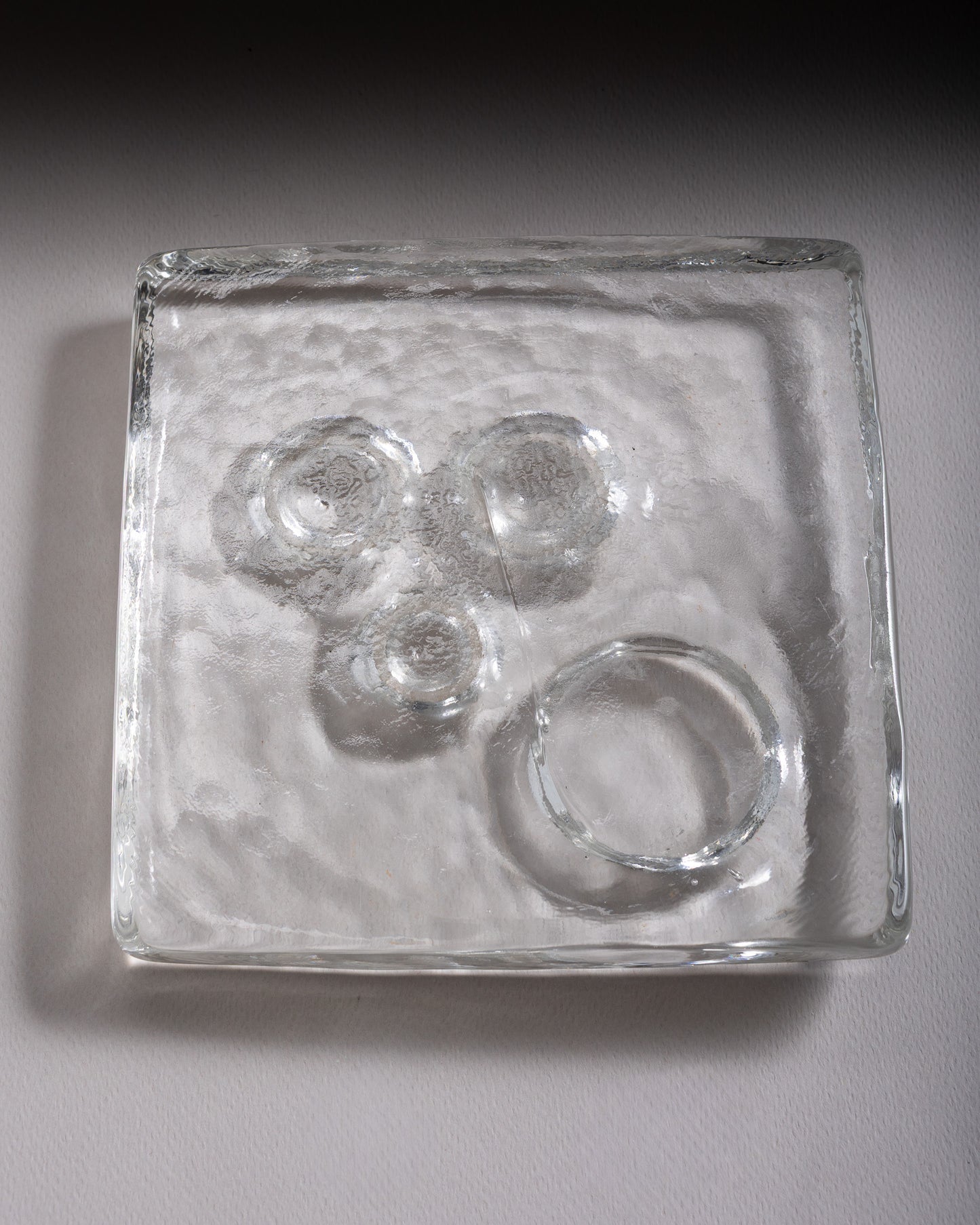 CENDRIER EN VERRE, 1970s