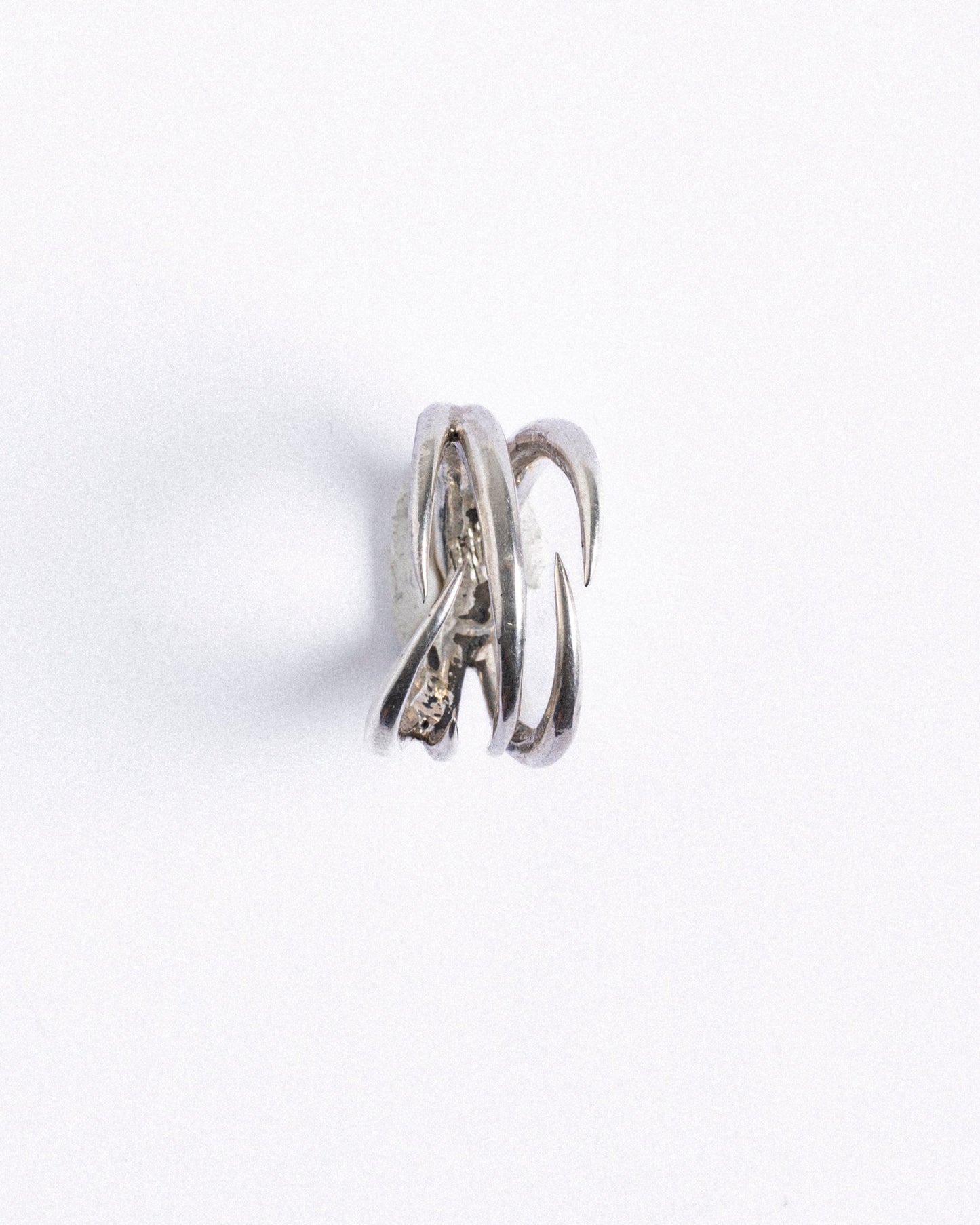 SILVER "BRUMBLE" RING
