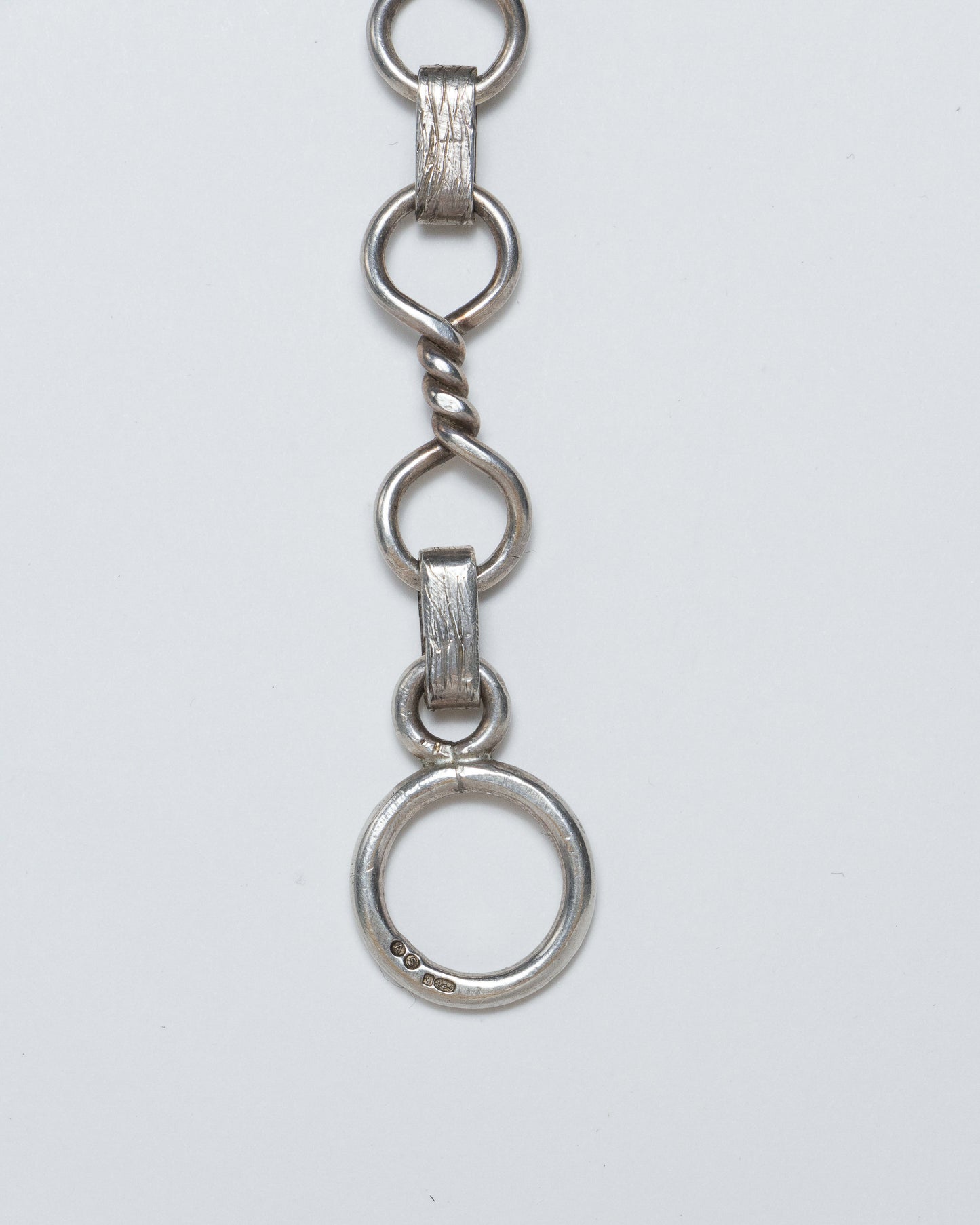 BRACELET MAILLONS EN ARGENT MASSIF