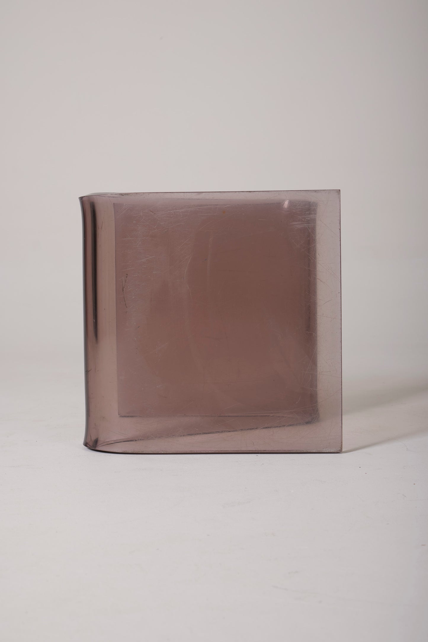 Plexiglas François Arnal stool, 1970s