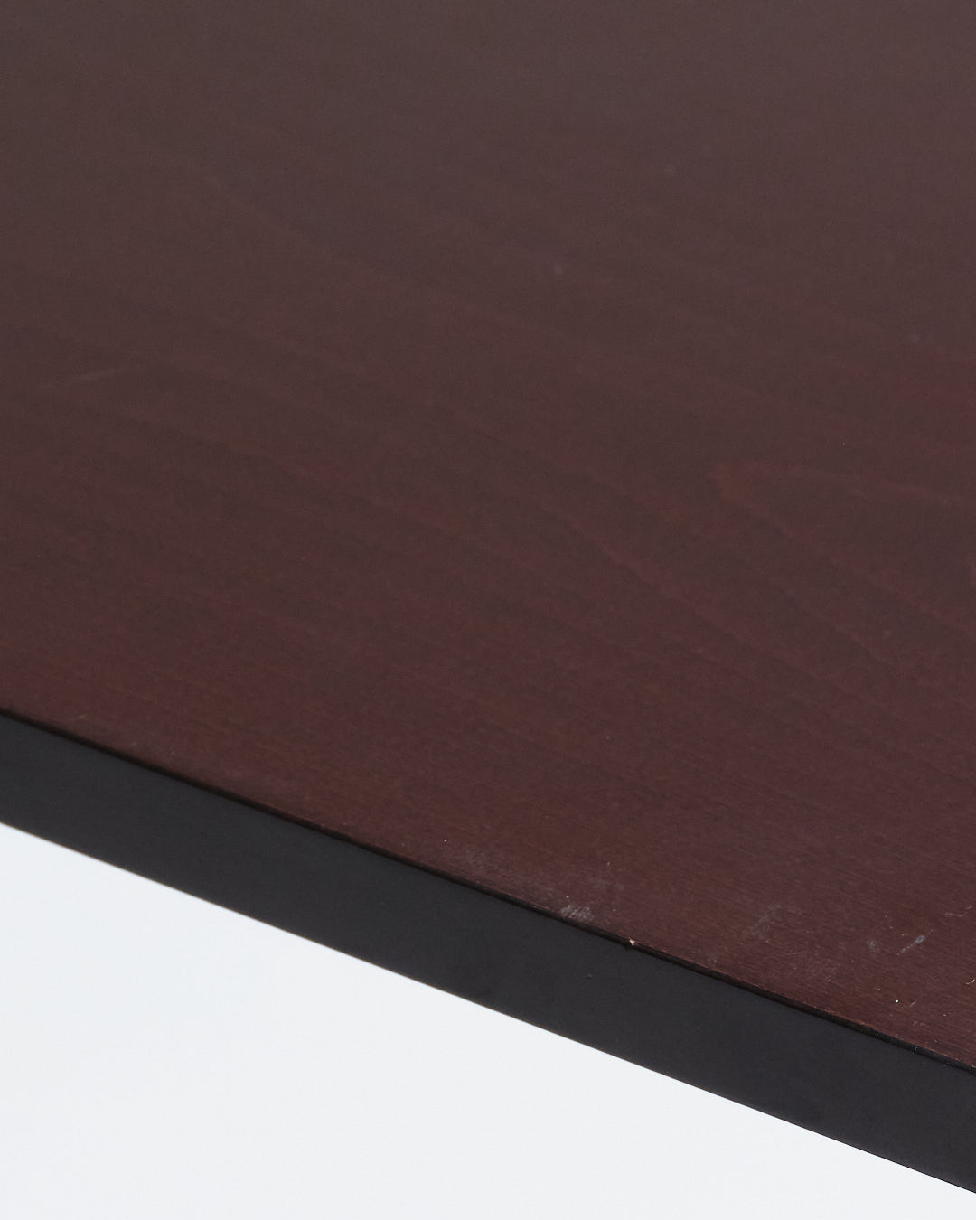 GLASS AND WOOD DESK FROM ARTELANO, 1980s