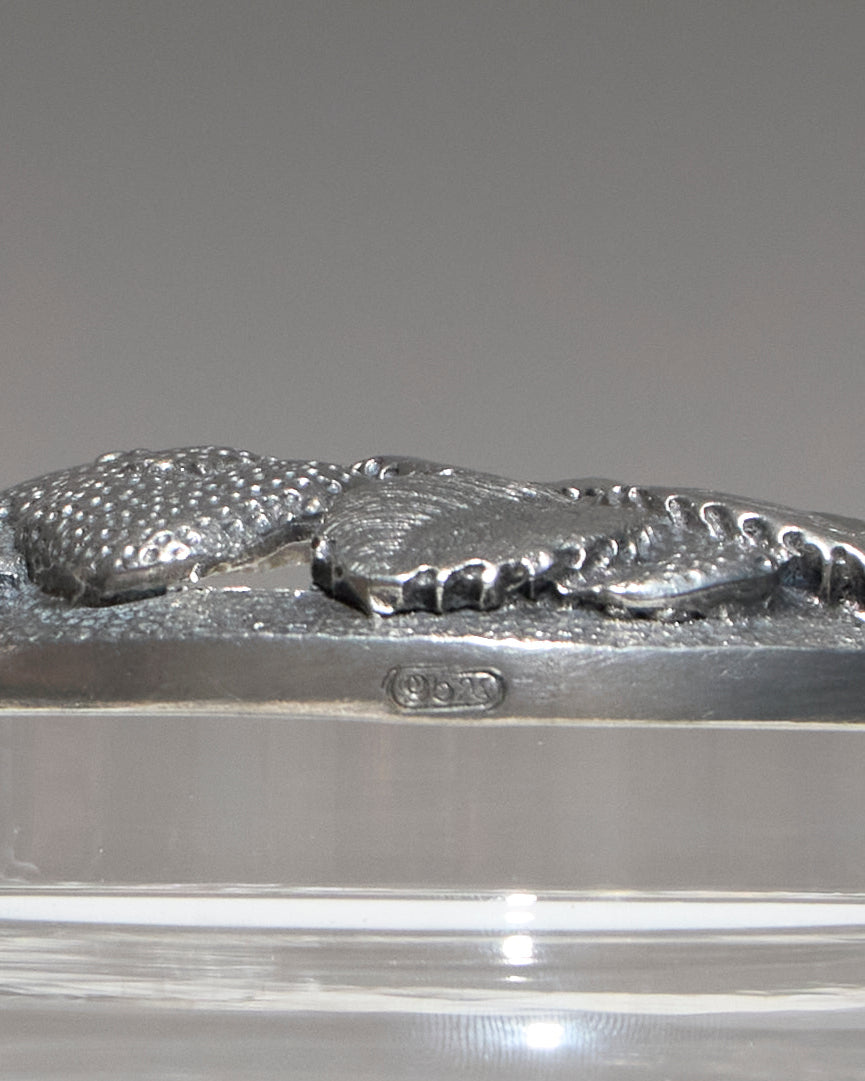 Box / tin and glass diffuser, 1930s