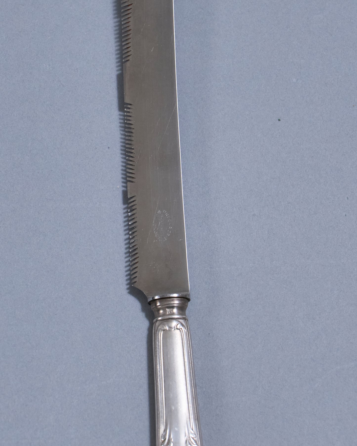 Metal bread knife, 1950s