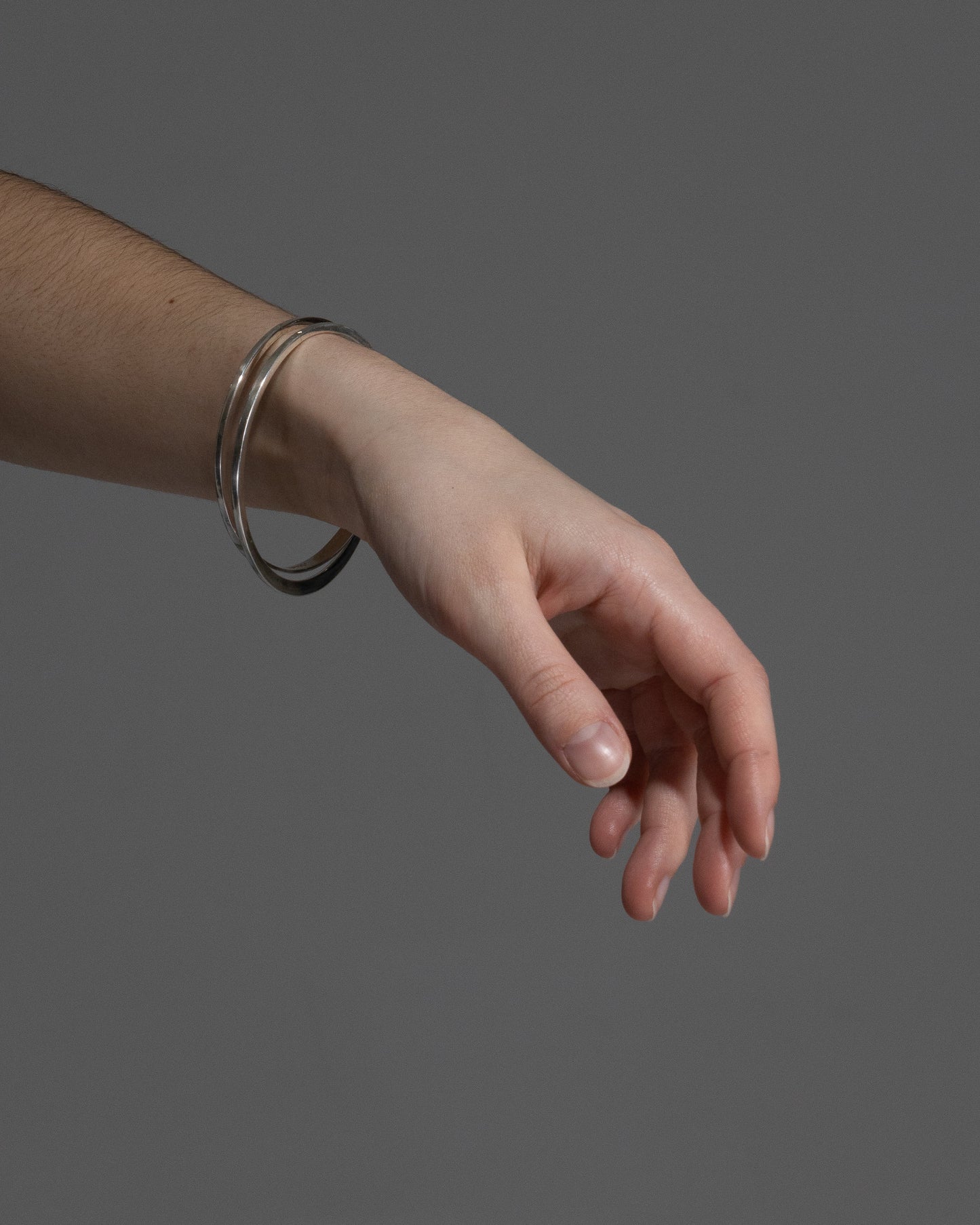 BRACELET "DOUBLE CROISÉ" EN ARGENT 950