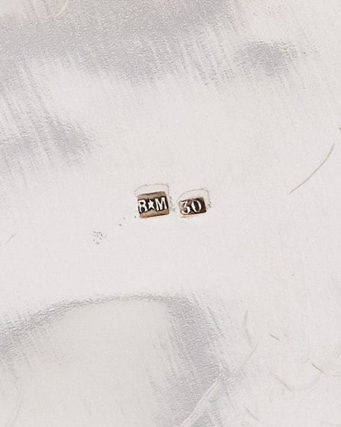 CHAMPAGNE BUCKET, SILVER-PLATED METAL, ROUX-MARQUIAND, 1940s