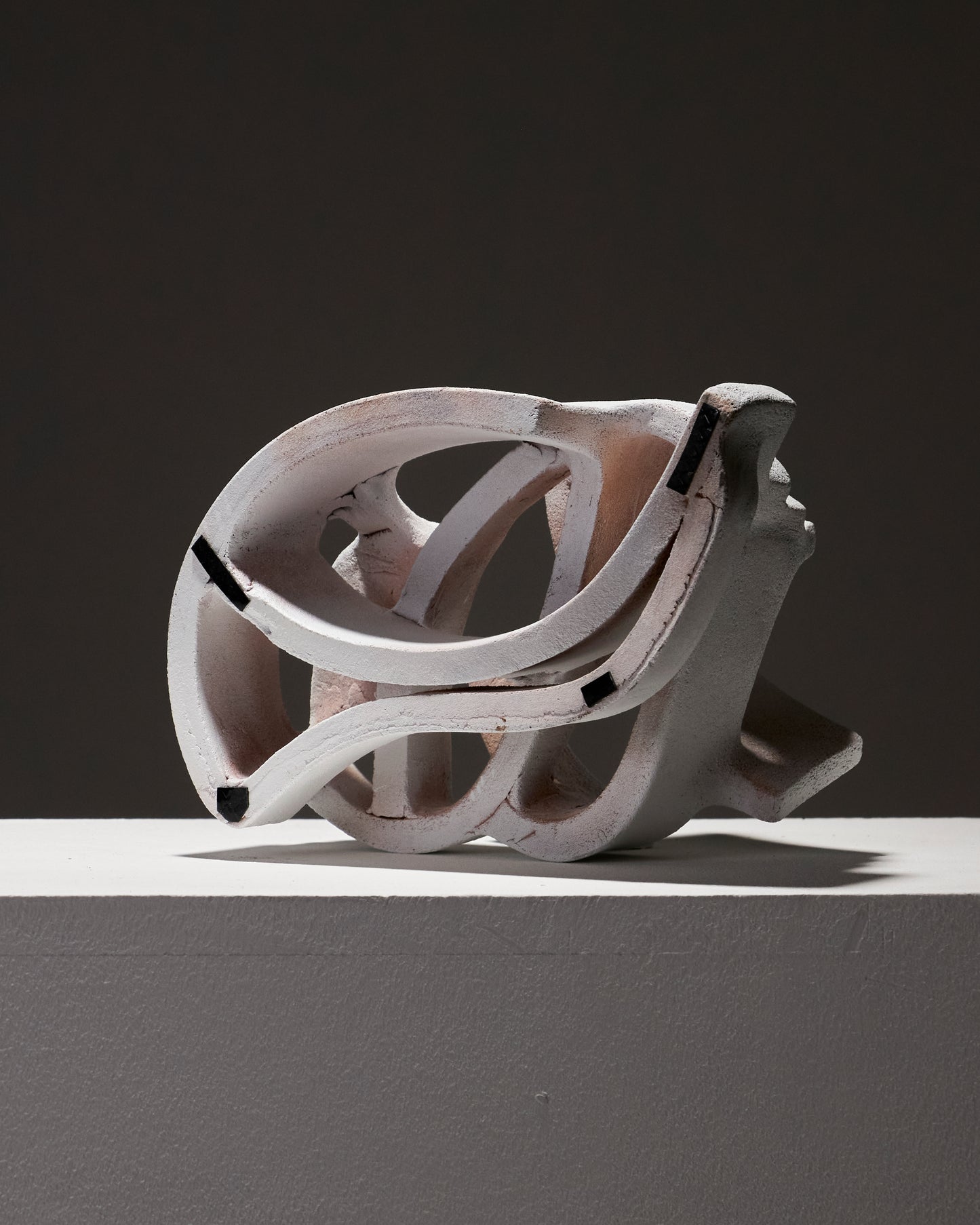 White sandstone chalk sculpture