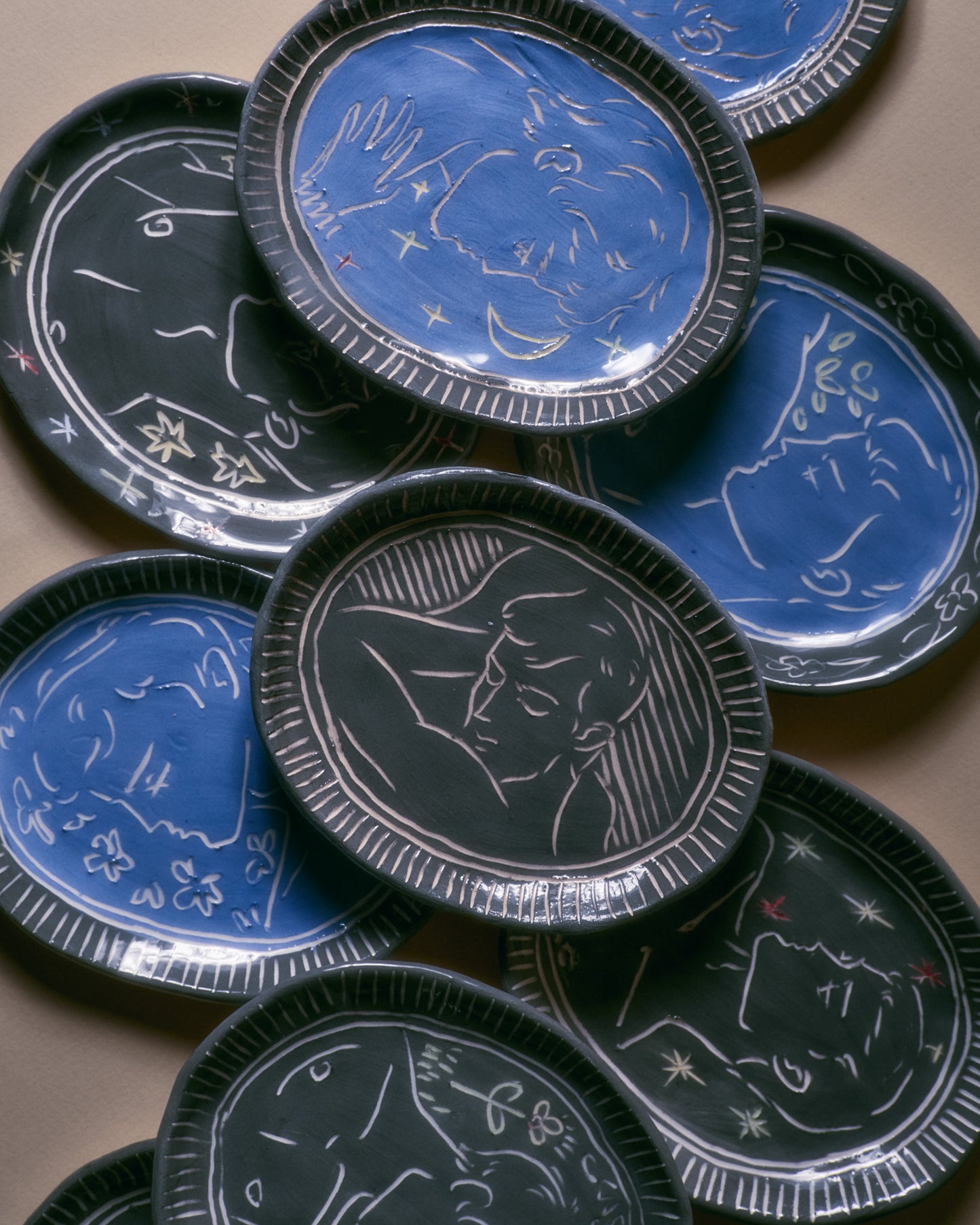 HANDCRAFTED CERAMIC CATCHALL, ELDAROV T.