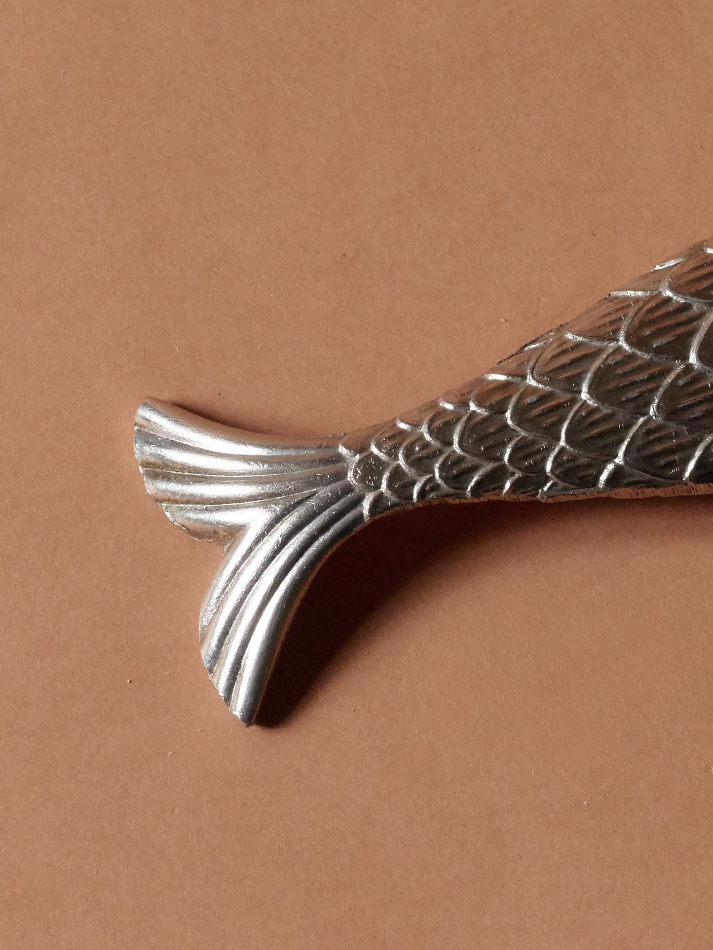 Silver-plated metal bottle opener, 1970s