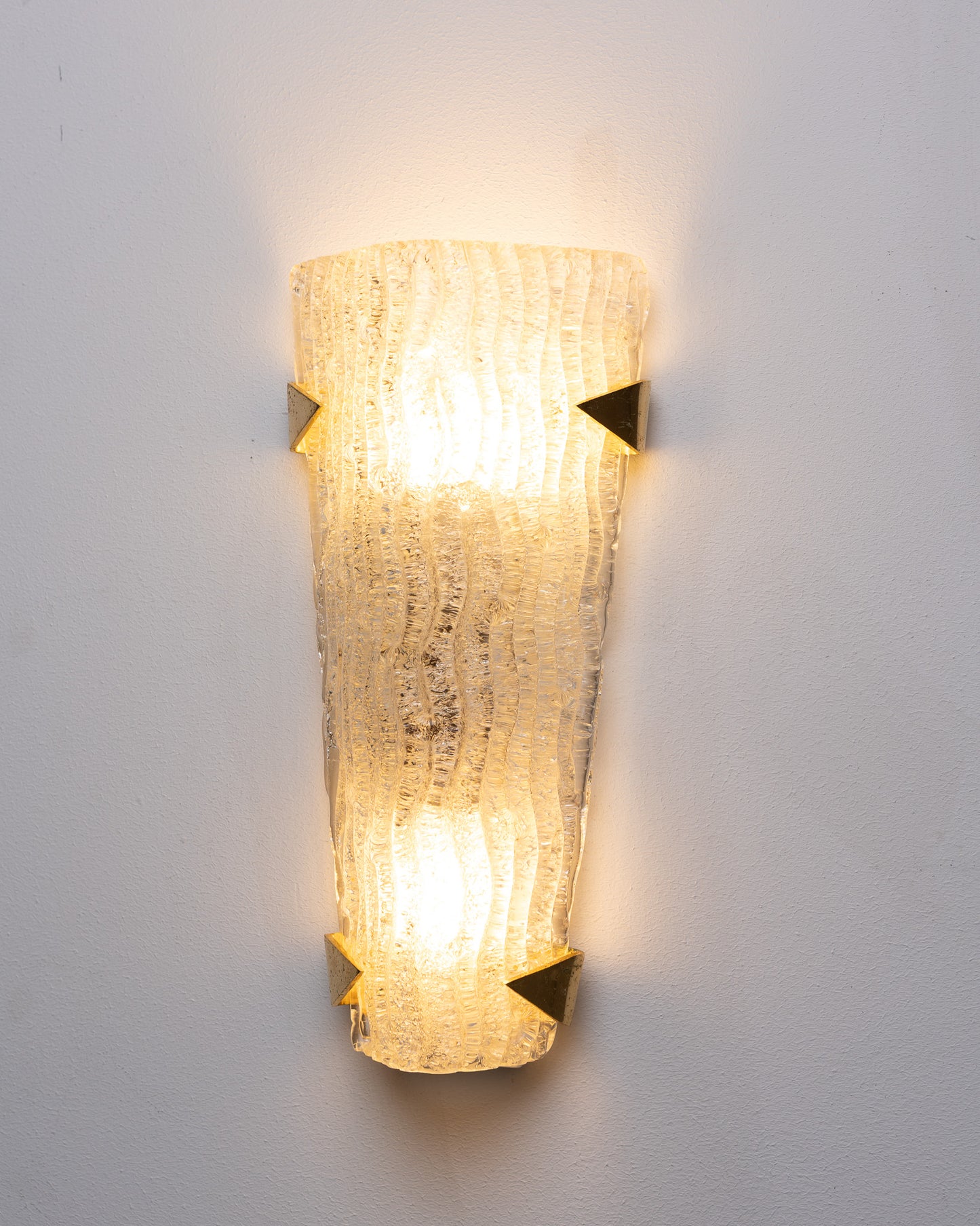 APPLIQUE EN VERRE, MAISON ARLUS, 1960s