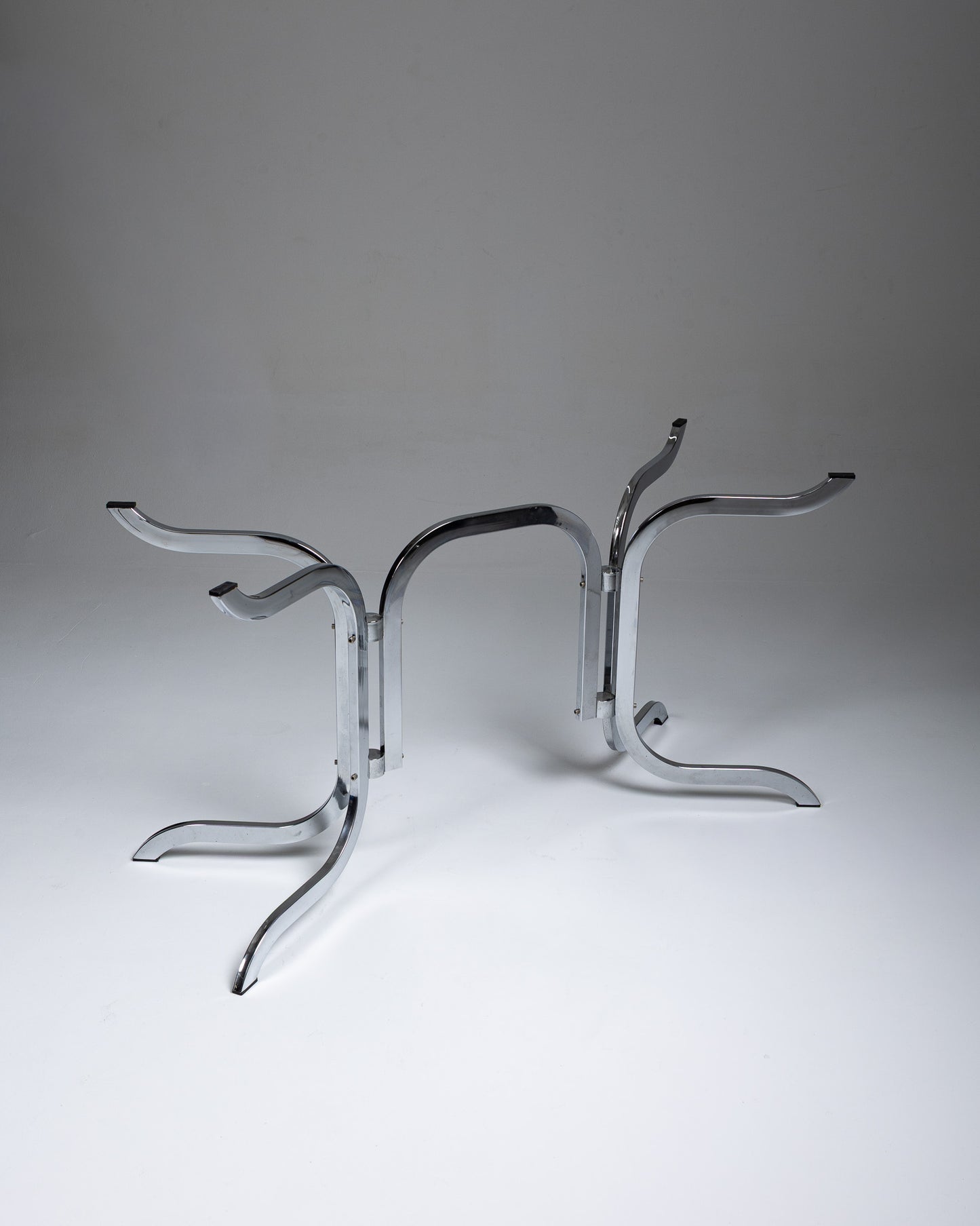 GRANDE TABLE À MANGER OVALE, ROCHE BOBOIS, 1970s