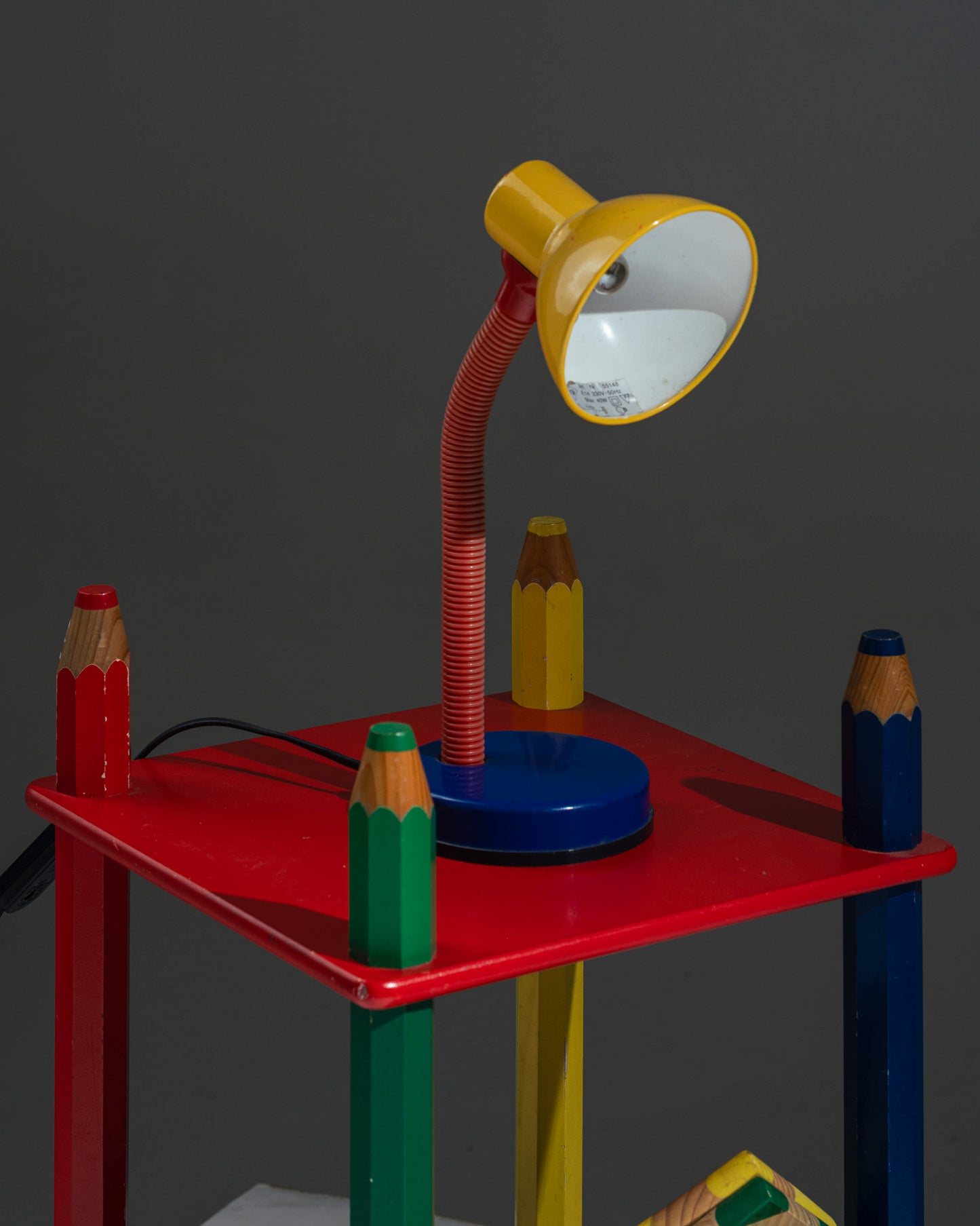 PENCIL TABLE, PIERRE SALA, 1980s