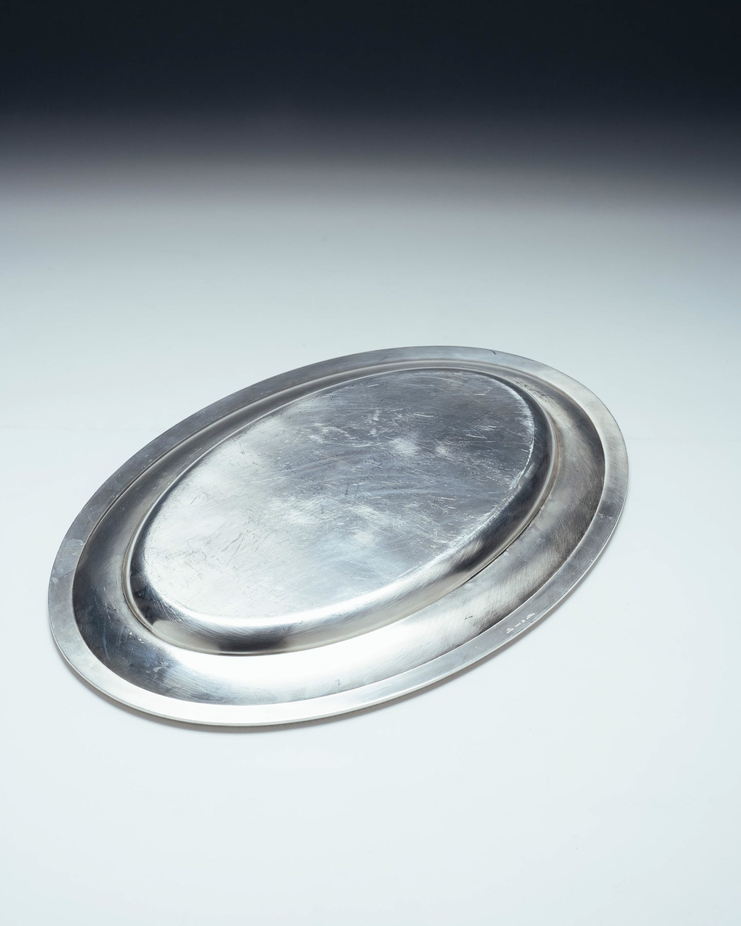 PLAT DE SERVICE EN MÉTAL ARGENTÉ, CHRISTOFLE, 1960s