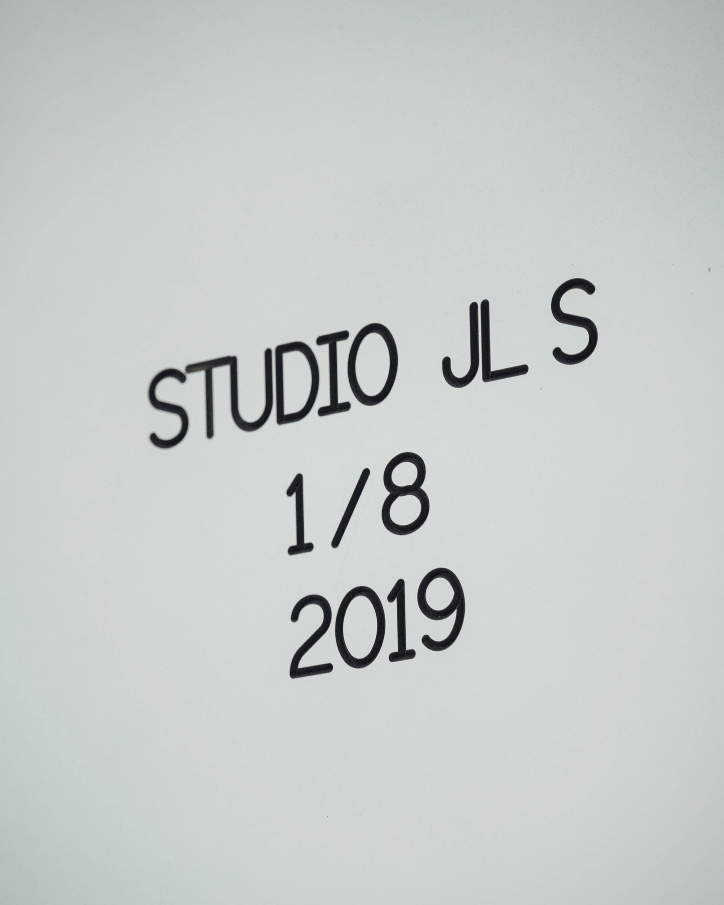 TABLEAU CINÉTIQUE EN BOIS BLANC