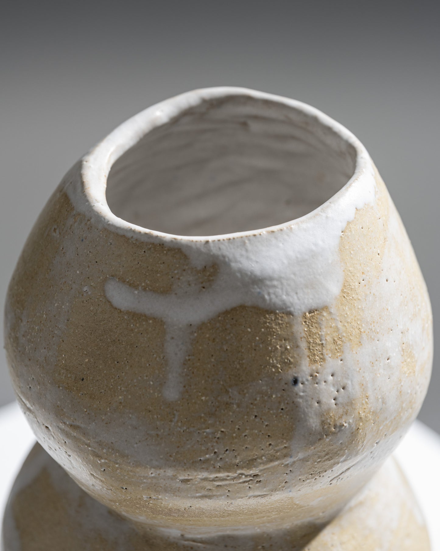 VASE TROIS BOULES EN CÉRAMIQUE