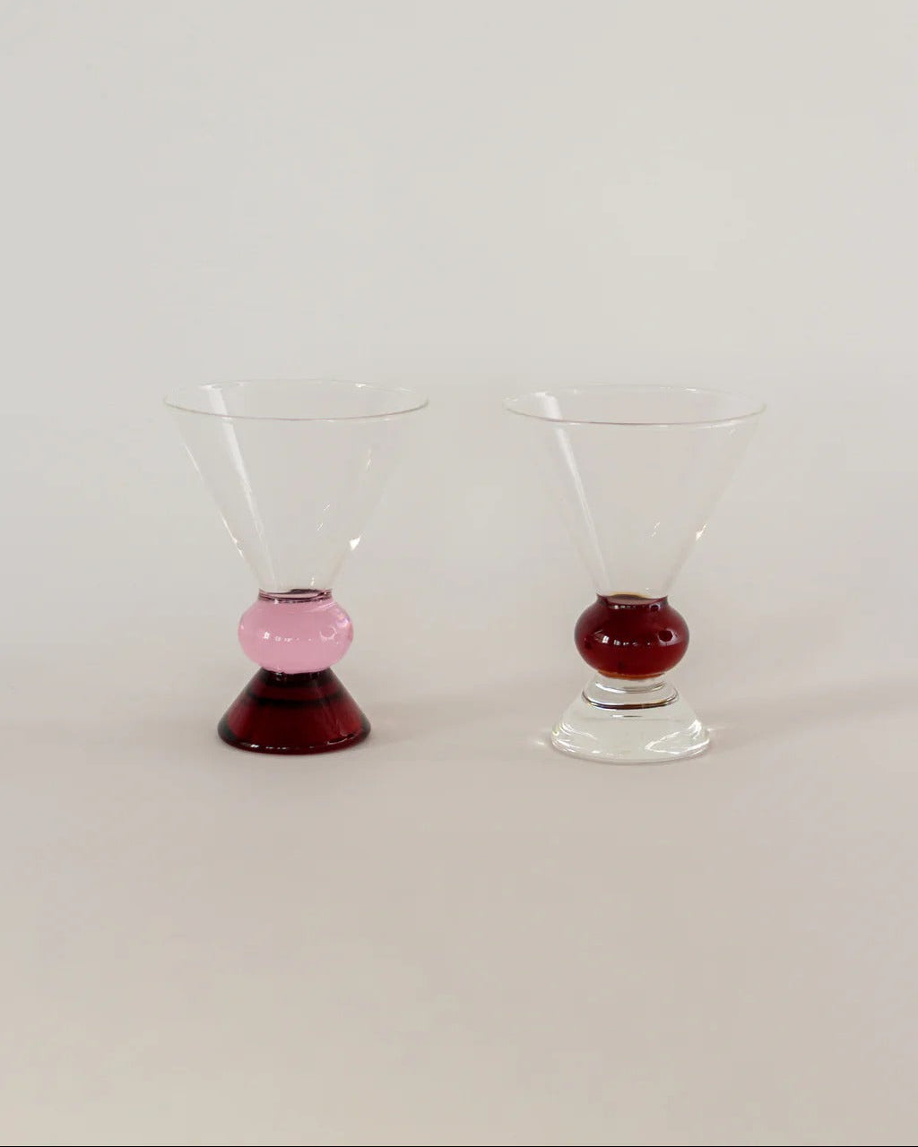 PAIR OF TOTEM GLASSES