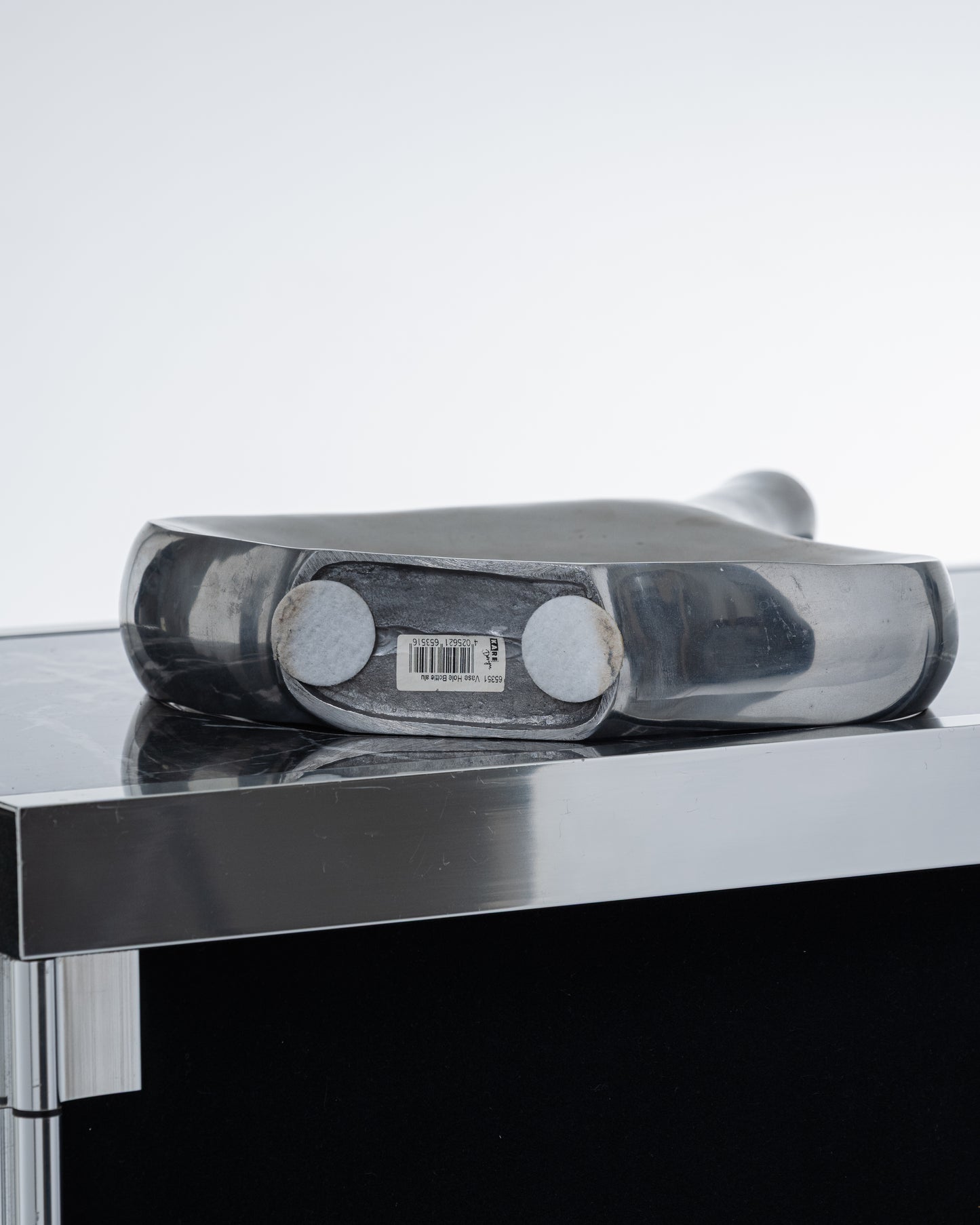 METAL SOLIFLORE VASE, 1980s