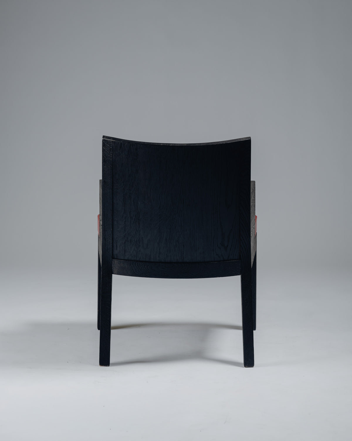 FAUTEUIL 'STALL' EN CHÊNE ET CUIR, CHRISTIAN LIAIGRE, 1990s