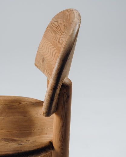 SET OF 4 PINE CHAIRS, RAINER DAUMILLER, SAVVÆRK, 1970s