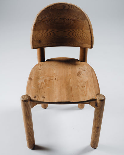 CHAISE EN PIN, RAINER DAUMILLER, HIRTSHALS SAVVÆRK, 1970s