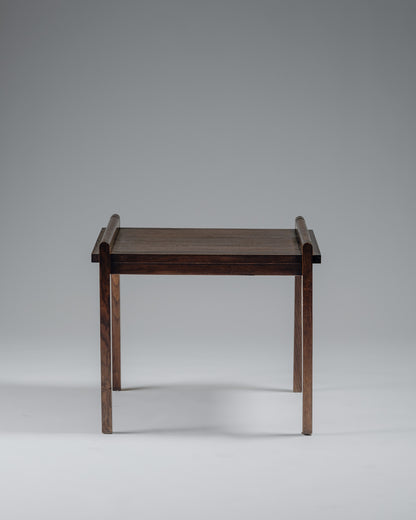OAK SIDE TABLE, RENÉ GABRIEL, 1940s