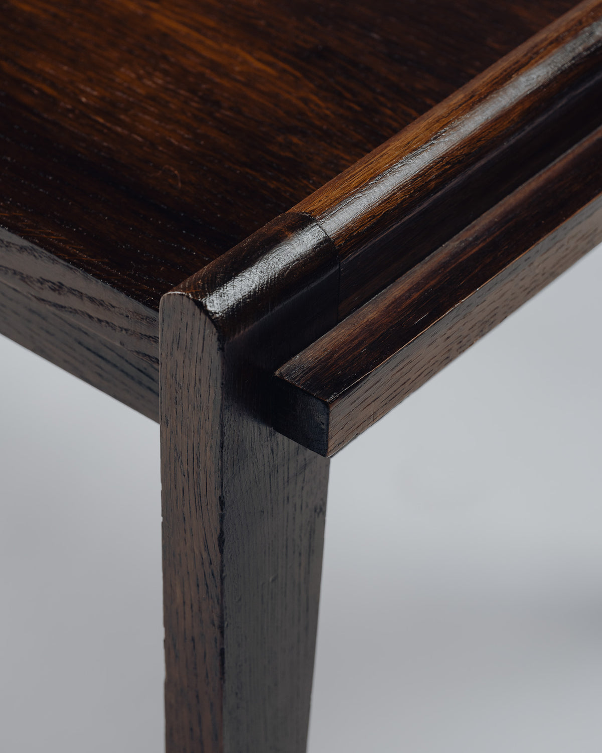 OAK SIDE TABLE, RENÉ GABRIEL, 1940s