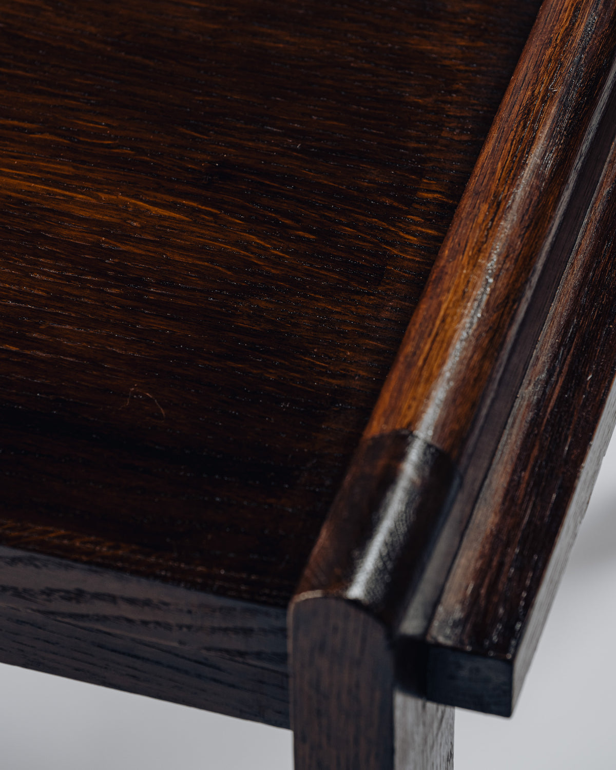 OAK SIDE TABLE, RENÉ GABRIEL, 1940s