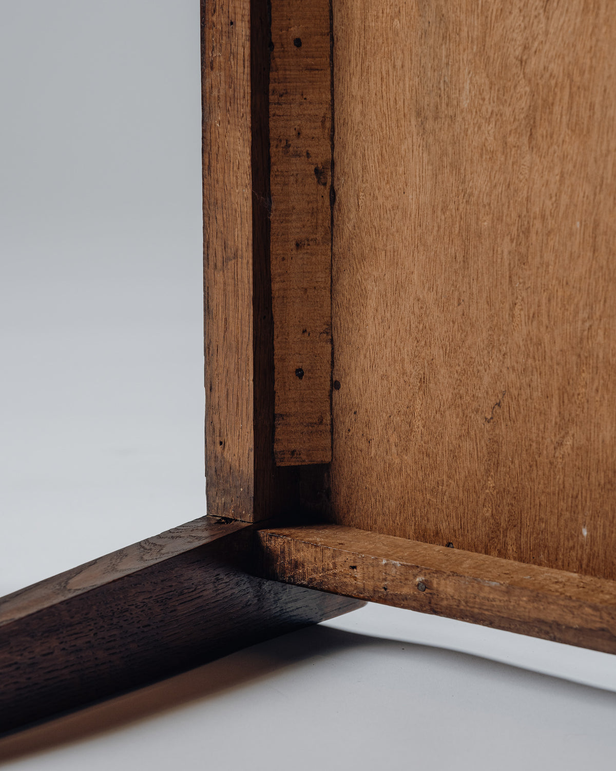 OAK SIDE TABLE, RENÉ GABRIEL, 1940s