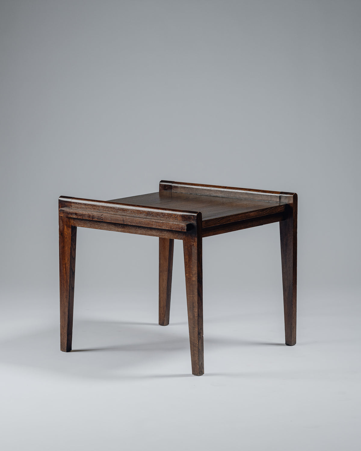 OAK SIDE TABLE, RENÉ GABRIEL, 1940s