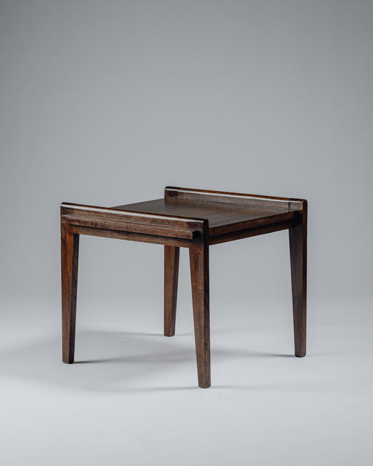 TABLE D’APPOINT EN CHÊNE, RENÉ GABRIEL, 1940s
