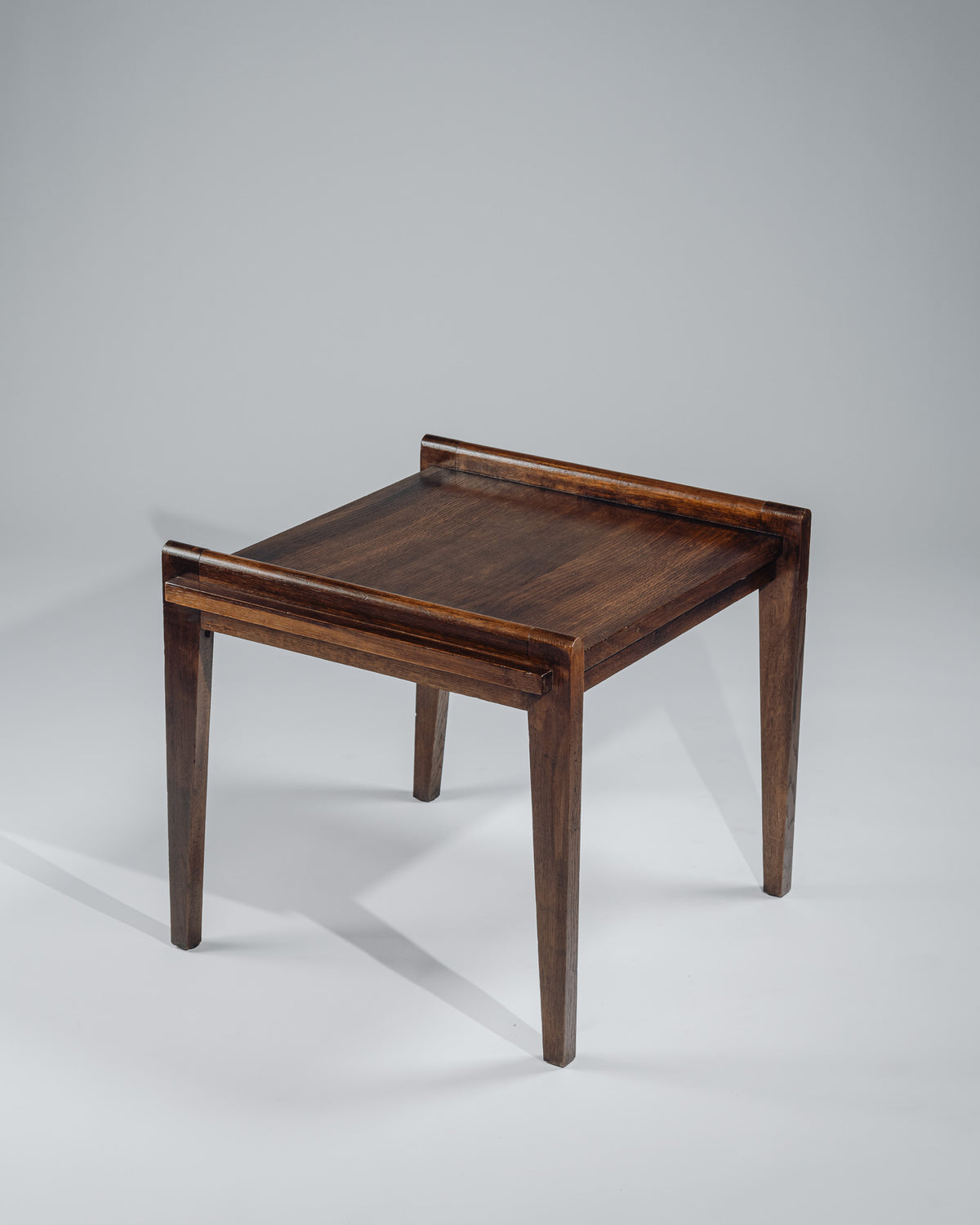 OAK SIDE TABLE, RENÉ GABRIEL, 1940s