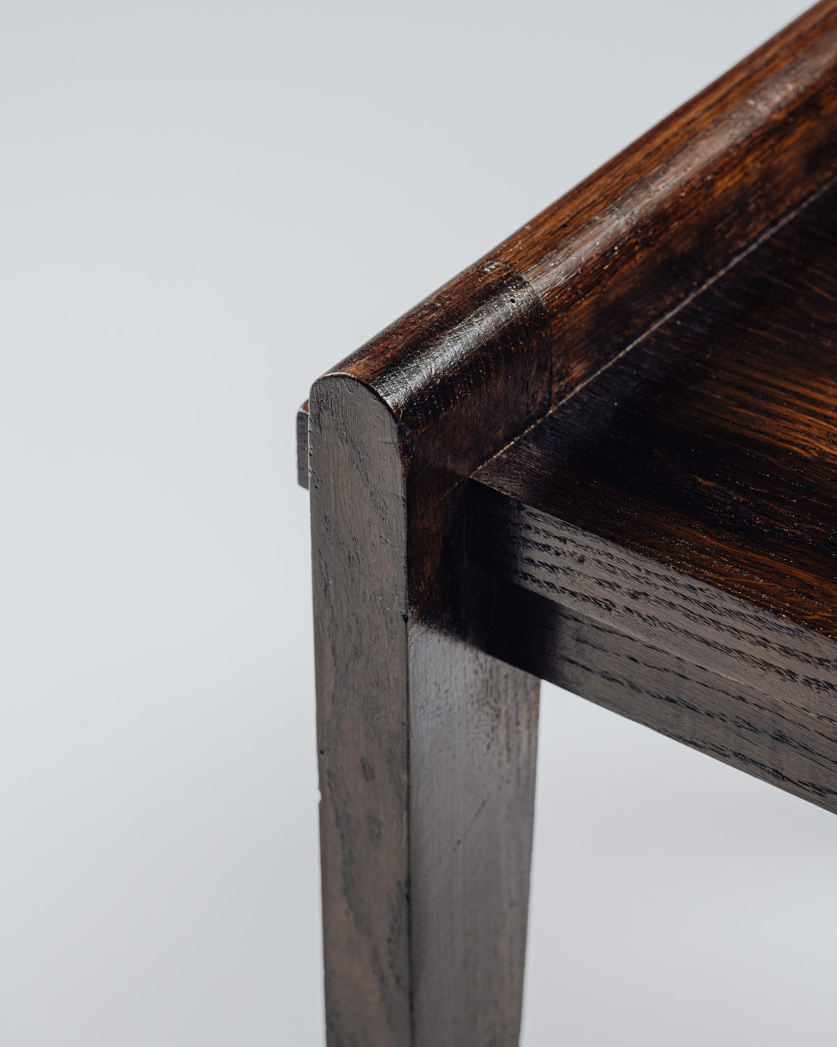 OAK SIDE TABLE, RENÉ GABRIEL, 1940s