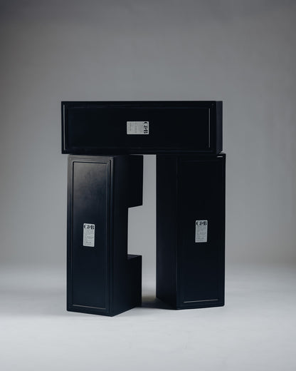 TABLE BASSE MODULABLE 'GLI SCACCHI', MARIO BELLINI, 1970s