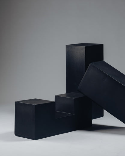 TABLE BASSE MODULABLE 'GLI SCACCHI', MARIO BELLINI, 1970s