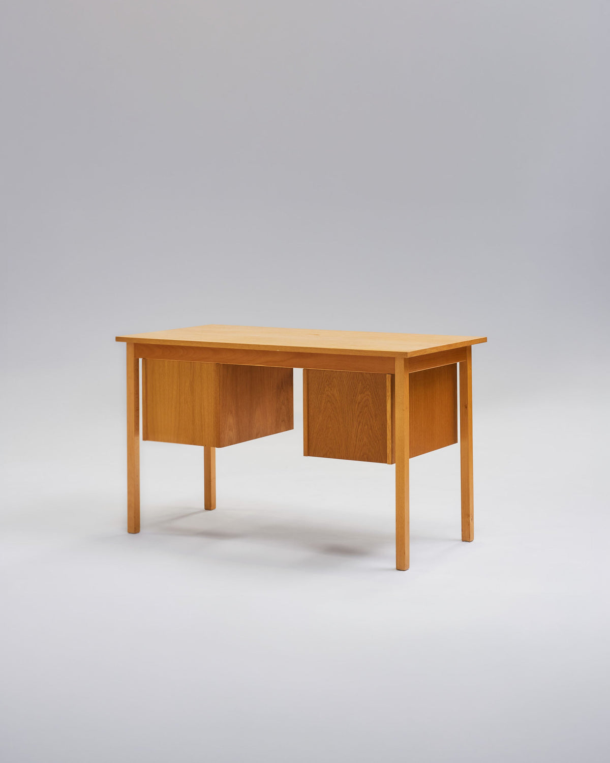 BUREAU EN CHÊNE, PRODUCTION SUÉDOISE, 1960s