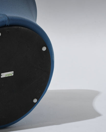 BLUE MUSHROOM ARMCHAIR, PIERRE PAULIN, 1970s