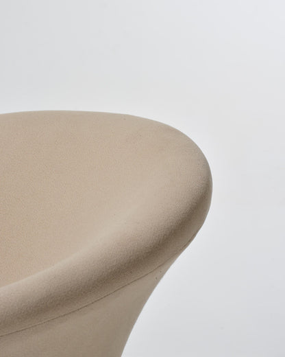 FAUTEUIL MUSHROOM TISSU KVADRAT BEIGE, PIERRE PAULIN, 1970s