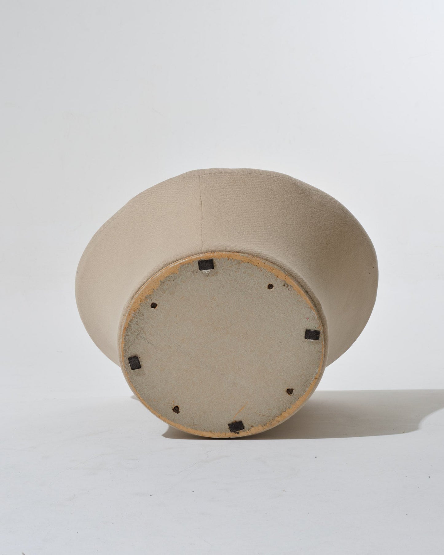 FAUTEUIL MUSHROOM TISSU KVADRAT BEIGE, PIERRE PAULIN, 1970s