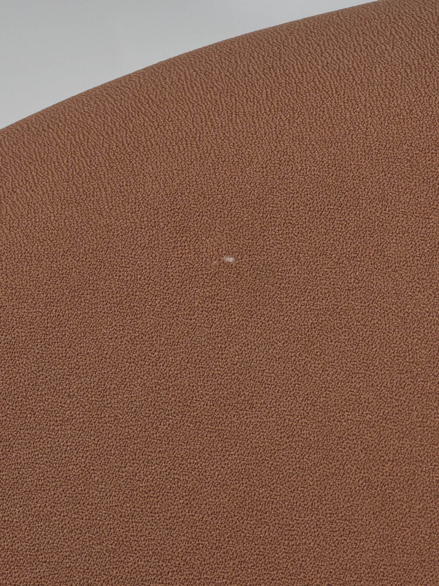 MUSHROOM BROWN ARMCHAIR, PIERRE PAULIN, 1970s.