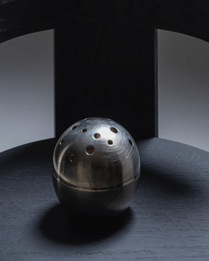 MARS FLOWER FROZEN VASE, LINO SABATTINI, CHRISTOFLE, 1950s