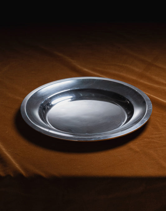 PLAT DE SERVICE ROND, CHRISTOFLE, 1970s