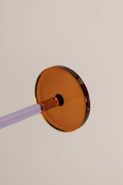 Pair of piano cocktail glasses