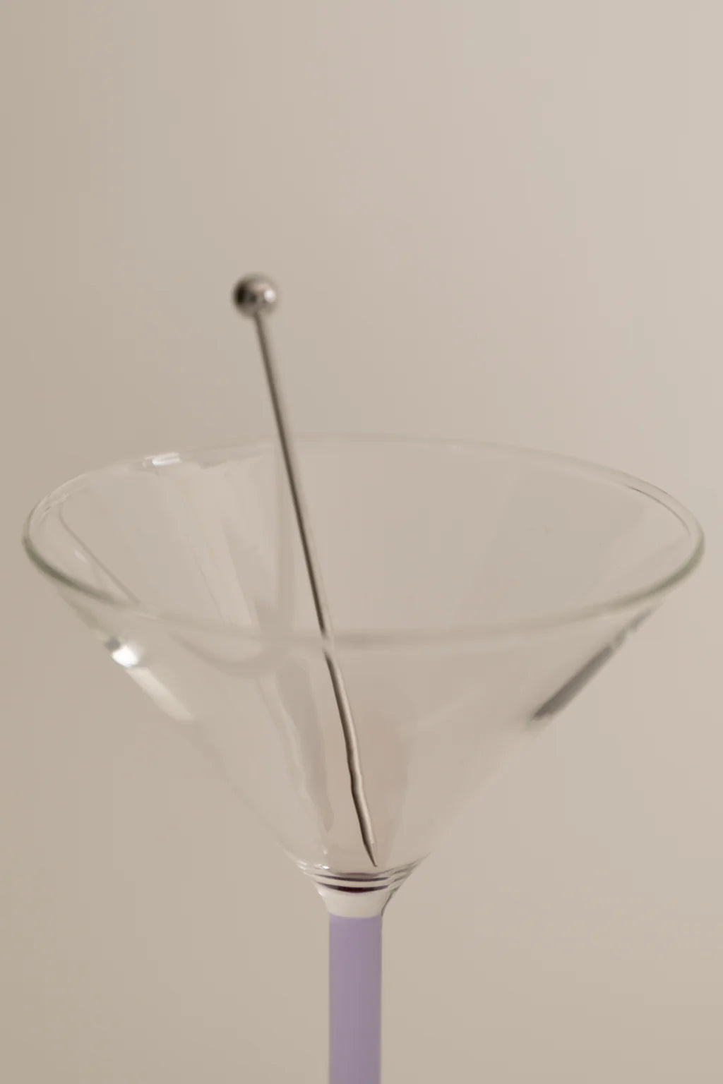 PAIR OF "PIANO" COCKTAIL GLASSES